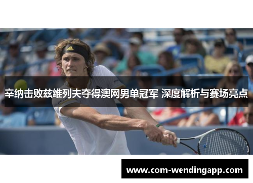 辛纳击败兹维列夫夺得澳网男单冠军 深度解析与赛场亮点